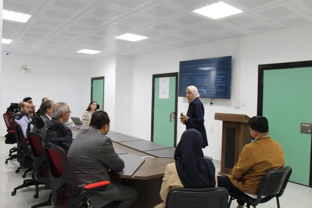 Strategic Discussion: Dr. Ibtisam Madhi Lectures on Healthcare AI Integration at UMC.